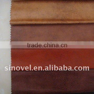 bronzing suede fabric