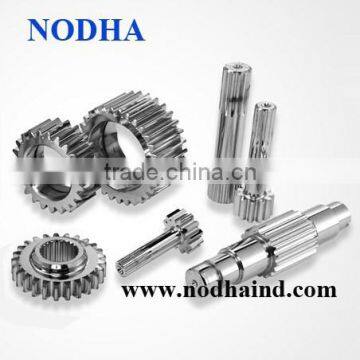 Pinion gears, pinion shaft, nickle plated gear and shaft