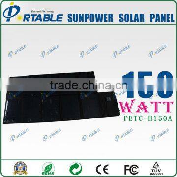 Competitive Price Foldable 150W Sunpower Foldable Solar Mobile Phone Chargers photo-3