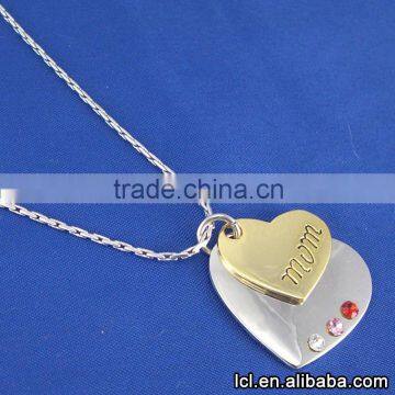 2016 new design elegant fashion necklace jewelry, custom name necklace