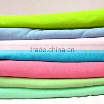 Spandex Knit Cotton Single Jersey Dyed Fabric