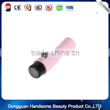 Women's Pink Portable Battery Shaver Hair Removal Machine Mini Epilator Lady Beauty Tools photo-5