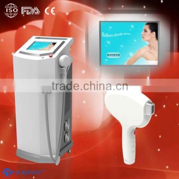 painless laser hair removal / 808nm diode laser / professional wumen laser depilator