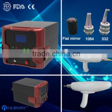 Lowest EXW prices highest quality 2014 new hot selling laser tattoo & pigment removal machine