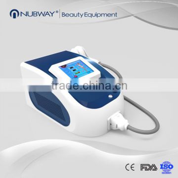 Permanent & pain-free!!! Beauty salon use NUBWAY portable dilas 808nm diode laser hair removal machine