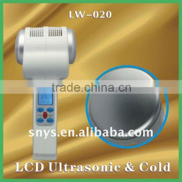 Ultrasonic cold hammer beauty equipment with LCD