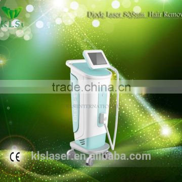 KLSi 808nm Diode Laser Permanent Hair Removal Machine For All Kinds Of Skin