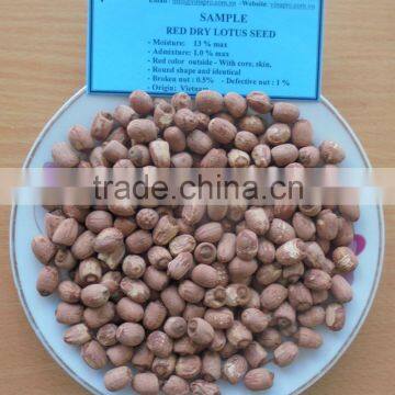 Vietnam red lotus seeds - 100% natural origin