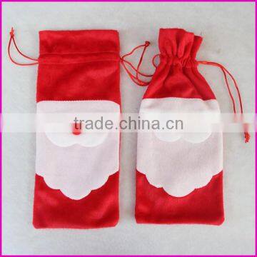 New Christmas Decorations Red Wine Bottle Cover Bags Xmas Santa Claus Christmas Table Dinner Decoration Ornaments Home Ornament photo-2