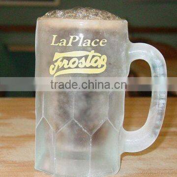 Frosted beer mug