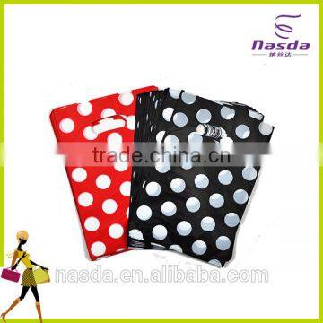 heat resistant plastic bag,disposable supermarket plastic bag,top quality D-cut gift bag