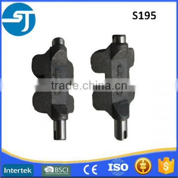 S195 Diesel engine Spare parts cast iron balance shaft