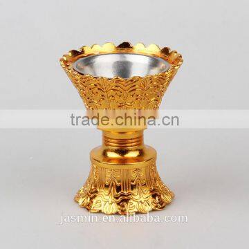 2016 new hot sell i Beautiful and Luxury metal pot Lotus Incense burner with Accurate made