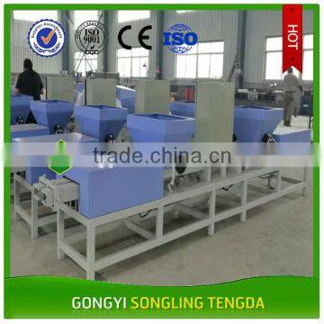 Different size wood shavings pallet briquetting press machine