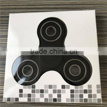 New Style Clear Box Packing Fidget Hand Spinner Toy with 608 Bearing