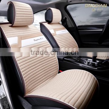 Full set Type and Polyester and Fiberflax material car seat cover