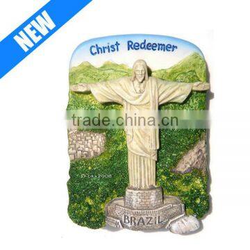 Resin 3d Fridge Magnet Souvenirs of Mother and Son