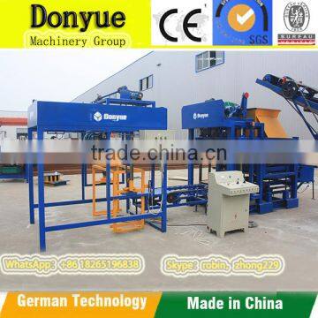 habiterra block machine qt4-25 automatic hydraulic concrete block making production line price