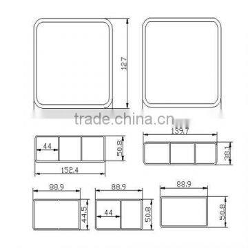 PVC Fencing Post and Rail