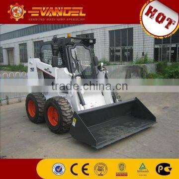 Wecan 750kg skid steer loader with inside cabin GM750