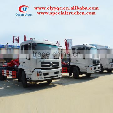 Dongfeng kingrun container removable garbage truck for sale