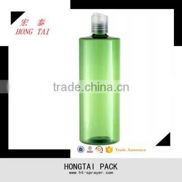 Plastic Green PET Bottle / Plastic Bottle 16OZ/500ML