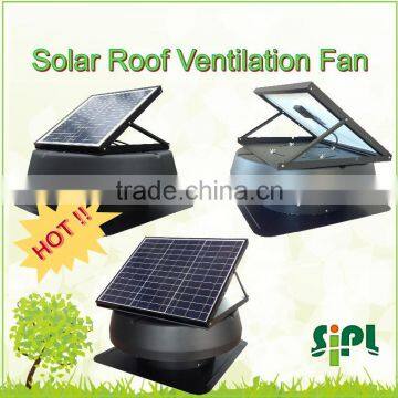 Sunny Solar Power Home Ventilator Roof Air Extractor Poultry Vent Kits Ventilation Fan photo-2