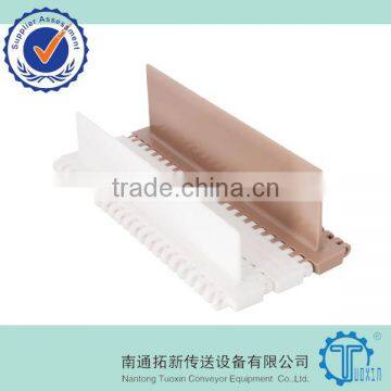 900 Plastic Modular Conveyor Belt with Cleats
