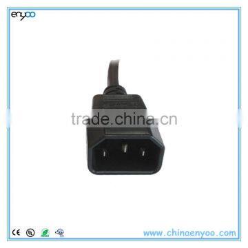 CPU/PDU C13 to C14 Power Cord - Black Cable photo-3