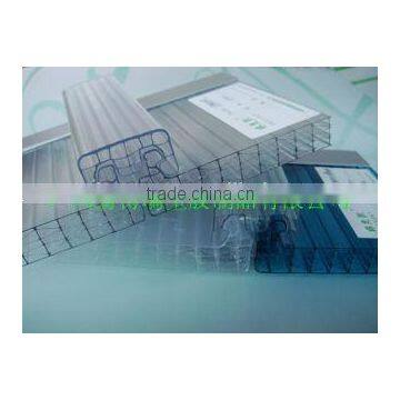 UV protection polycarbonate hollow sheet for swimming pool cove