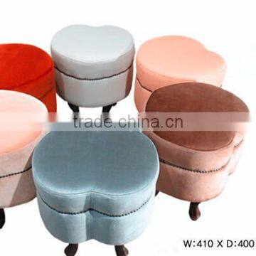 Made from SinoFur Best sale round ottoman