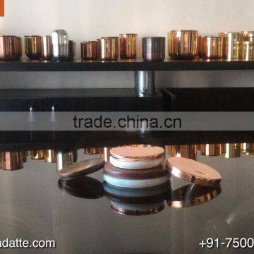 Scented Soy Candle Metal Jars and Lids photo-2