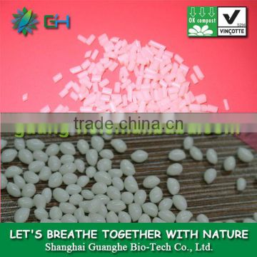 100% biodegradable polylactic acid plastic granule GH401 for injection molding