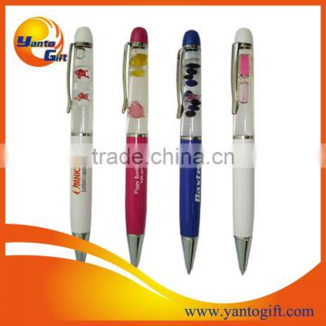 Metal aluminum floating liquid pen