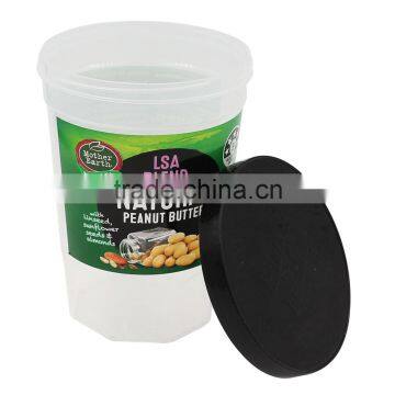 280g Disposable Small Plastic Sauce Container, Round Peanut Jars photo-6