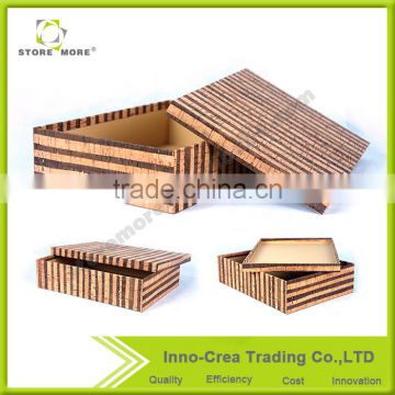 New design durable 3mm MDF+Cork A4 size box file