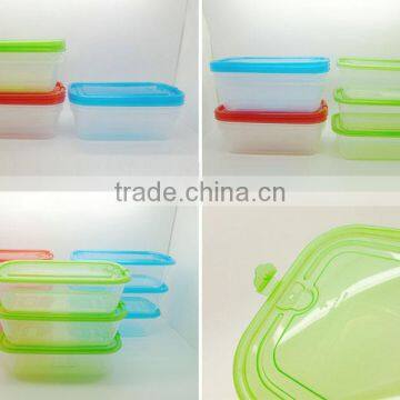 food grade plastic food box 3pcs set/plastic canister 3pcs set/plastic container /jerrican alimentaire jerrican eau tonneau