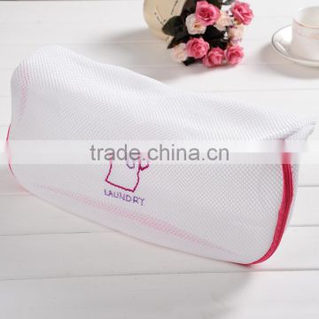 Hot sale portable travel china printed mesh laundry bag