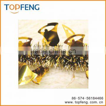 Christmas Wired Tinsel Garland/christmas Tinsel With Bell/ornament Christmas photo-3