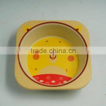 Eco Friendly Bamboo Fiber Biodegradable Kid's Bowl photo-2