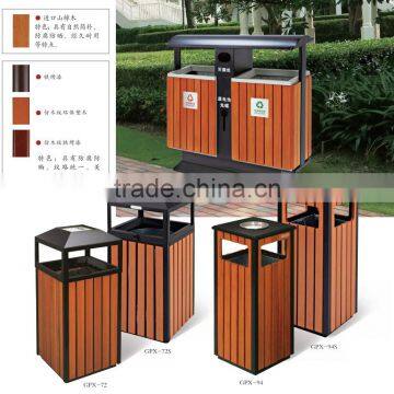 Metal Public Dustbin for Hotel Garden Park Hospital Airport School