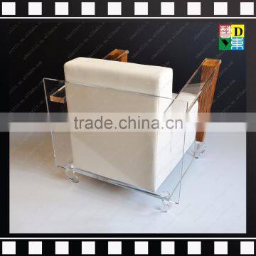 Modern Furniture Living Room Armchair Acrylic Legs Single Sofa Chair photo-2