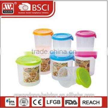 2 compartment microwave safe food container with 4pcs and 3pcs