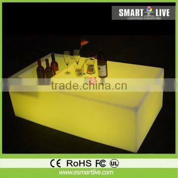 Colorful event party rental led bar sofa chair Led bar stool chair