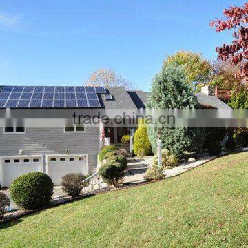 Complete 6kw Solar Power System Solar Panel PV Array Combiner Inverter Controller Battery Ground Rack Roof Rack Cable photo-6