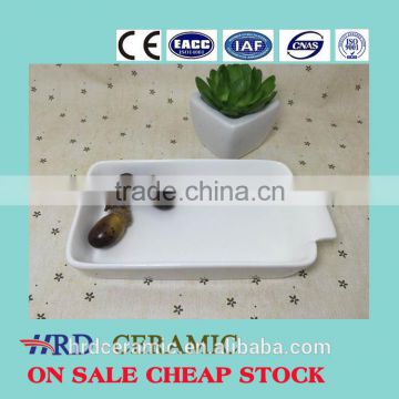 High quality sushi square dish/ceramic dish