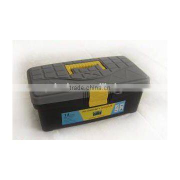 14" plastic tool box with handle for carring
