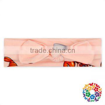 Fancy Newborn Baby Knot Bunny Earelastic Turban Head Wrap photo-3