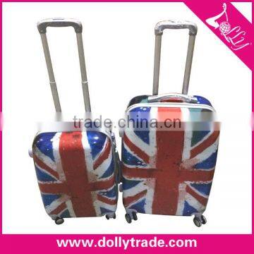 Nice PC Material UK 2 Piece Trolley Luggage Set PC Luggage