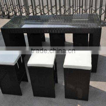 Good Quality Black Bar Stool Dining Chair L photo-2